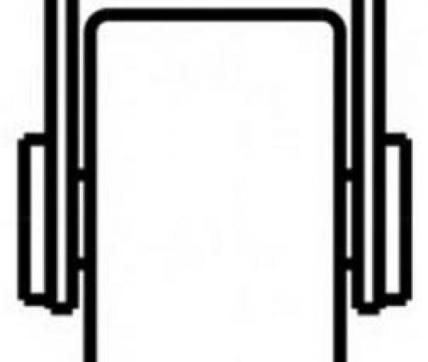 Ролик мебельный пластиковый Ф.313.20.04 | Mebtextile