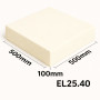 Поролон ППУ EL 2540 товщина 80мм лист 0,5*0,5м (500x500мм)
