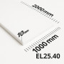 Поролон ППУ EL 2540 товщина 10мм лист 1,0*2,0м (1000x2000мм)
