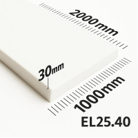 Поролон ППУ EL 2540 товщина 30мм лист 1,0*2,0м (1000x2000мм)