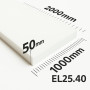Поролон ППУ EL 2540 толщина 50мм лист 1,0*2,0м (1000x2000мм)