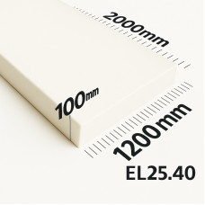 Поролон ППУ EL 2540 толщина 100мм лист 1,2*2,0м (1200x2000мм)