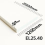 Поролон ППУ EL 2540 товщина 10мм лист 1,2*2,0м (1200x2000мм)