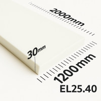 Поролон ППУ EL 2540 товщина 30мм лист 1,2*2,0м (1200x2000мм)