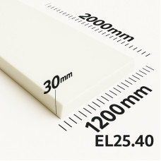 Поролон ППУ EL 2540 товщина 30мм лист 1,2*2,0м (1200x2000мм)