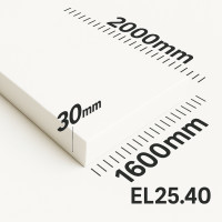 Поролон ППУ EL 2540 товщина 30мм лист 1,6*2,0м (1600x2000мм)
