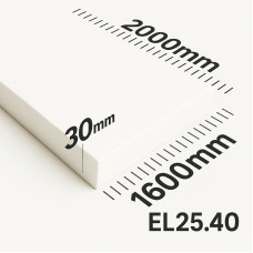 Поролон ППУ EL 2540 толщина 30мм лист 1,6*2,0м (1600x2000мм)