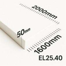 Поролон ППУ EL 2540 товщина 50мм лист 1,6*2,0м (1600x2000мм)