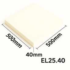 Поролон ППУ EL 2540 толщина 40мм лист 0,5*0,5м (500x500мм)