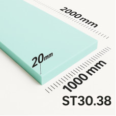 Поролон ППУ ST 3038 толщина 20мм лист 1,0×2,0м (1000*2000мм)