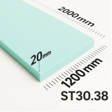 Поролон ППУ ST 3038 толщина 20мм лист 1,2×2,0м (1200*2000мм)
