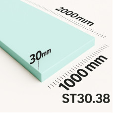 Поролон ППУ ST 3038 толщина 30мм лист 1,0×2,0м (1000*2000мм)