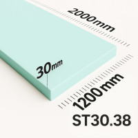 Поролон ППУ ST 3038 товщина 30мм лист 1,2×2,0м (1200*2000мм)