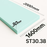Поролон ППУ ST 3038 товщина 30мм лист 1,6×2,0м (1600*2000мм)