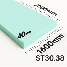 Поролон ППУ ST 3038 товщина 40мм лист 1,6×2,0м (1600*2000мм)