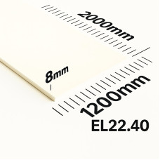 Поролон ППУ EL 2240 толщина 8мм лист 1,2*2,0м (1200x2000мм)