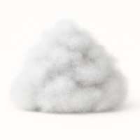 Синтепух білий вторинний 15D 10 кг (Україна)